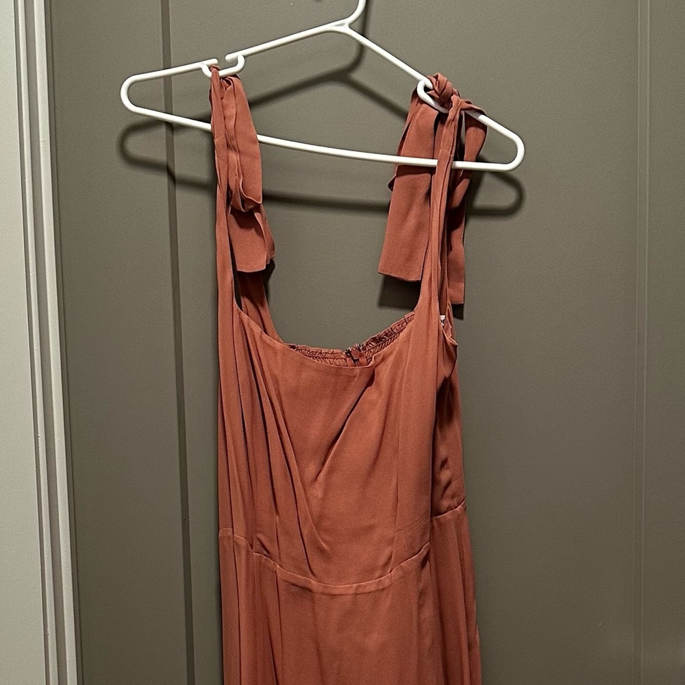 Reformation Dusty Rose Midi Dress - Picture 8 of 8